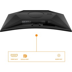 AOC Gaming 27" 280Hz, 1 Ms 280Hz FHD lenktas žaidimų monitorius.