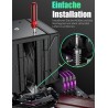 Aukštos klasės proc.s aušintuvas upHere Gaming ARGB CPU Cooler UE2KC6