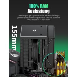 Aukštos klasės proc.s aušintuvas upHere Gaming ARGB CPU Cooler UE2KC6