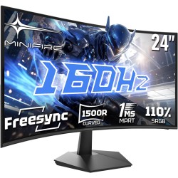 Minifire Lenktas 24" (160hz) FHD 1080p 1 ms Gaming