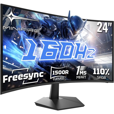 Minifire Lenktas 24" (160hz) FHD 1080p 1 ms Gaming