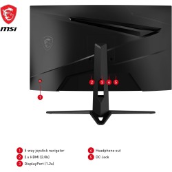 Msi 24' FHD Curved Gaming 180 Hz 1ms