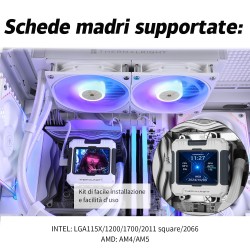 TR FW240 Aukščiausios klasės aušinimas su integruotu IPS ekranu