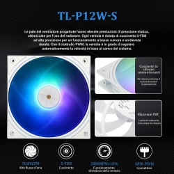 TR FW240 Aukščiausios klasės aušinimas su integruotu IPS ekranu