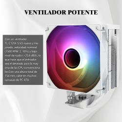 Proc. aušintuvas su LCD ekranu Assassin Spirit 120 Vision ARGB White