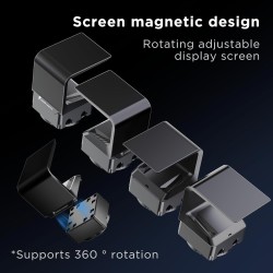 TZMRIT CA360 ARGB 360 mm AIO vandens aušintuvas su 6.67" AMOLED ekranu