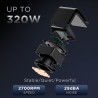 TZMRIT CA360 ARGB 360 mm AIO vandens aušintuvas su 6.67" AMOLED ekranu