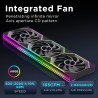 TZMRIT CA360 ARGB 360 mm AIO vandens aušintuvas su 6.67" AMOLED ekranu