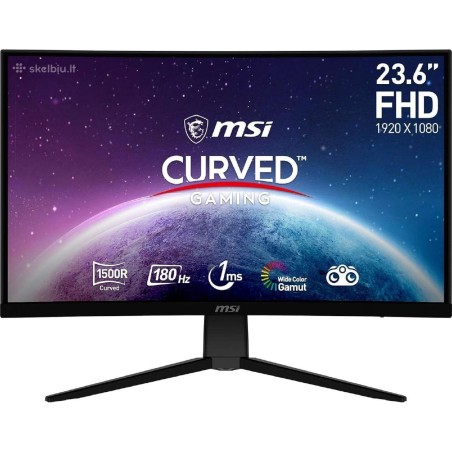 Msi 24' FHD Curved Gaming 180 Hz 1ms