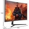 GamePower 27" 200Hz, 0,5 Ms, FHD lenktas Žaidimu monitorius