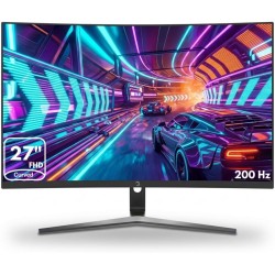 GamePower 27" 200Hz, 0,5 Ms, FHD lenktas Žaidimu monitorius