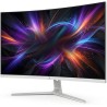 Baltas GamePower 27" 200Hz, 0,5 Ms, FHD lenktas Žaidimu monitorius