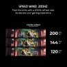 Baltas GamePower 27" 200Hz, 0,5 Ms, FHD lenktas Žaidimu monitorius