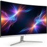 Baltas GamePower 27" 200Hz, 0,5 Ms, FHD lenktas Žaidimu monitorius