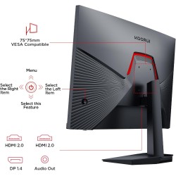 KOORUI G2511P 25" 200Hz Fast IPS žaidimų monitorius