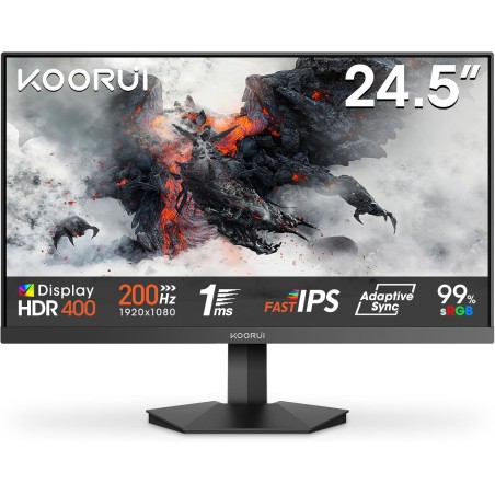 KOORUI G2511P 25" 200Hz Fast IPS žaidimų monitorius