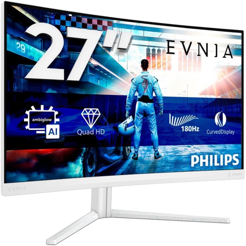 Philips Evnia 27M2C5501 27" QHD 180Hz lenktas žaidimų monitorius