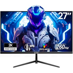 Gawfolk 27" QHD 260Hz IPS žaidimų monitorius su NVIDIA G-SYNC