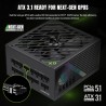 GameMax GX 1050G PRO – 1050W 80 PLUS Gold modulinis maitinimo šaltinis