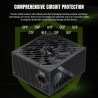 GameMax GX 1050G PRO – 1050W 80 PLUS Gold modulinis maitinimo šaltinis