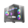 🔥 DARKFLASH B275 PRO – M-ATX KOMPIUTERIO KORPUSAS + 6x L10 ARGB VENTILIATORIAI 🔥