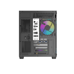 🔥 DARKFLASH B275 PRO – M-ATX KOMPIUTERIO KORPUSAS + 6x L10 ARGB VENTILIATORIAI 🔥