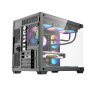 🔥 DARKFLASH B275 PRO – M-ATX KOMPIUTERIO KORPUSAS + 6x L10 ARGB VENTILIATORIAI 🔥
