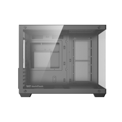 🔥 DARKFLASH B275 PRO – M-ATX KOMPIUTERIO KORPUSAS + 6x L10 ARGB VENTILIATORIAI 🔥
