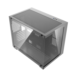 🔥 DARKFLASH B275 PRO – M-ATX KOMPIUTERIO KORPUSAS + 6x L10 ARGB VENTILIATORIAI 🔥
