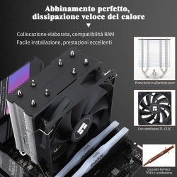 Thermalright Assassin X 120R Digital Black CPU Oro Aušintuvas