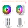 Thermalright Assassin King 120 SE WHITE ARGB CPU Oro Aušintuvas