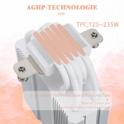 Thermalright Assassin King 120 SE WHITE ARGB CPU Oro Aušintuvas