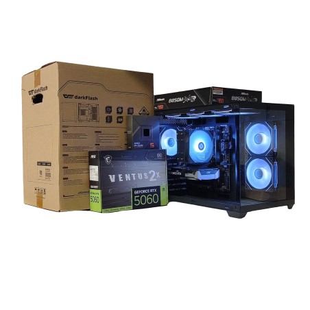 RTX 5060 Ryzen 5 7500F DDR5 16GB 6000 MTS NVME 1TB B850 Wi-Fi BT