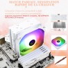 Thermalright Assassin King 120 SE WHITE ARGB CPU Oro Aušintuvas