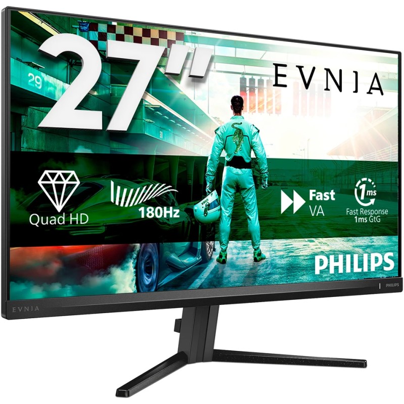 Philips Evnia  27" 1440p QHD 180Hz 1 m/s žaidimų monitorius