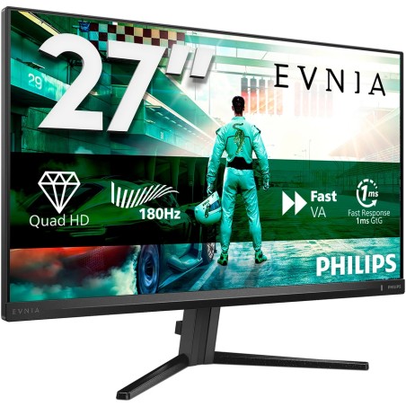 Philips Evnia  27" 1440p QHD 180Hz 1 m/s žaidimų monitorius