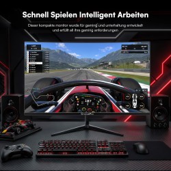 CoronaPro 24" Curved Gaming Monitorius 240 Hz! 1 ms