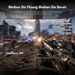 CoronaPro 24" Curved Gaming Monitorius 240 Hz! 1 ms