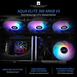 Thermalright Aqua Elite 360 V3 skysčio aušinimo sistemą