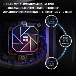 Thermalright Aqua Elite 360 V3 skysčio aušinimo sistemą