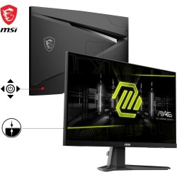 MSI MAG 256F 24.5 Inch FHD Gaming 1080p Rapid IPS Panel, 180 Hz