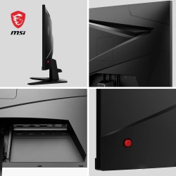 MSI MAG 256F 24.5 Inch FHD Gaming 1080p Rapid IPS Panel, 180 Hz